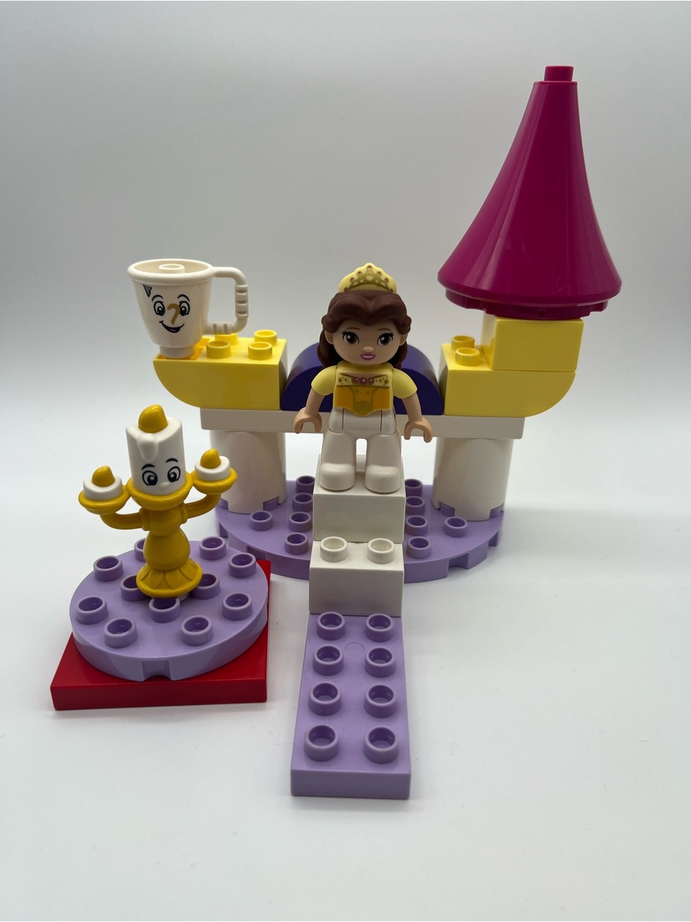 LEGO DUPLO Disney Princess - Belle's Ballroom - Belle Lumiere Figures